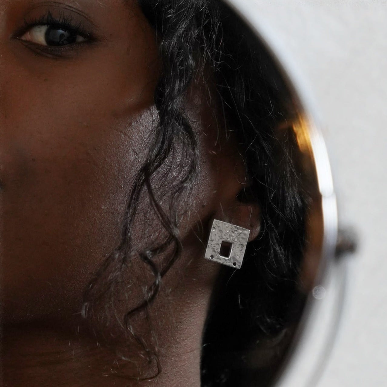 ORECCHINI QUADROTTI GRANDI