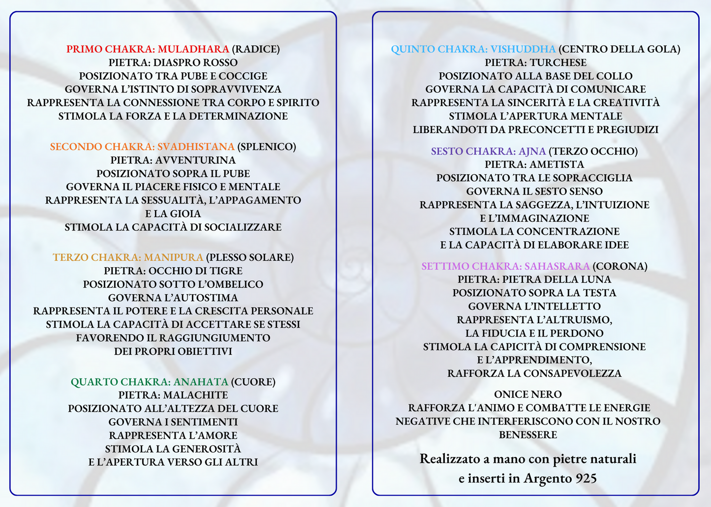 Portachiavi Chakra