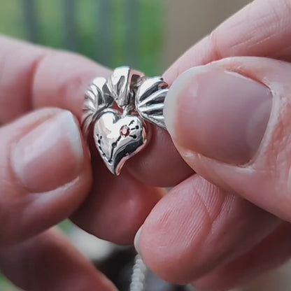 COLLANA CUORE ALATO
