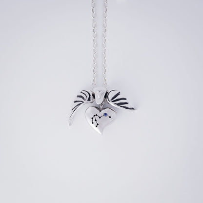 COLLANA CUORE ALATO