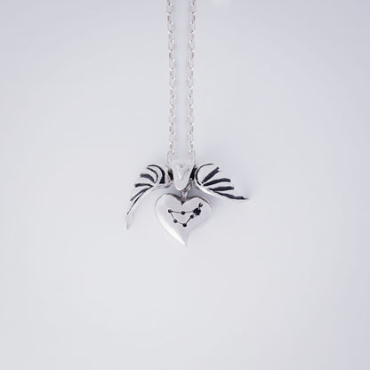 COLLANA CUORE ALATO
