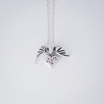 COLLANA CUORE ALATO