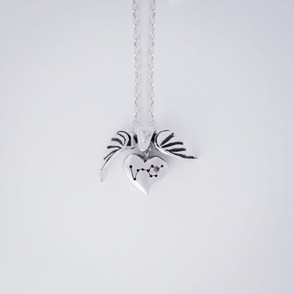 COLLANA CUORE ALATO