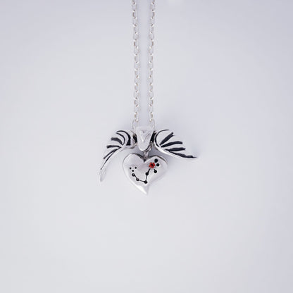 COLLANA CUORE ALATO