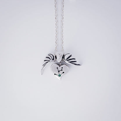 COLLANA CUORE ALATO