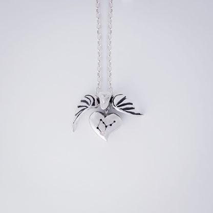 COLLANA CUORE ALATO